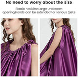 ROLEVIN® Satin Steam Yoni Steam Gown - Purple