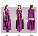 ROLEVIN® Satin Steam Yoni Steam Gown - Purple