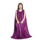 ROLEVIN® Satin Steam Yoni Steam Gown - Purple